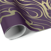 [花の丸み]:イラストレーション。B・バレンタイン ラッピングペーパー (ロールコーナー)