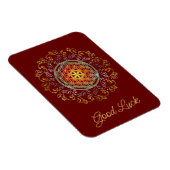 花の人生 – ヴィンテージオーナメント曼荼羅1 マグネット (右側)