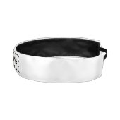 花の人生 – 愛のレタリングタトゥー黒 アスレチックヘッドバンド (右)