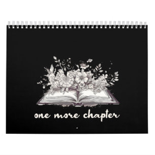 花の付いた巻一つ カレンダー