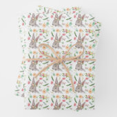 花の付いた房 ラッピングペーパーシート (インサイチュ)