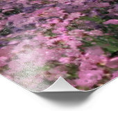 花の付いた熱帯海 フォトプリント            (角)