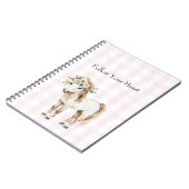 花の付いた馬 ノートブック (左側)