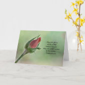 花の付けフロステッドバラノートカード カード (黄色い花)