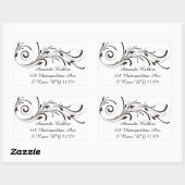 花の住所 シール (シート)