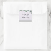 花の住所 シール (バッグ)