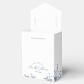 花の何か青い ブライダルシャワー フェイバーボックス (オープン)