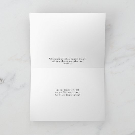 花の信仰の豊富なMums聖なる書物、 経典カード カード (内部)