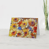 花の信仰の豊富なMums聖なる書物、 経典カード カード (正面)