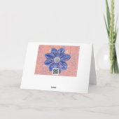 花の信仰の黄色い花と聖なる書物、 経典カード カード (裏面)