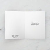 花の信仰パープルバラ同情カード カード (内部)