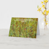 花の信仰ワイルドフラワー聖なる書物、 経典カード カード (黄色い花)
