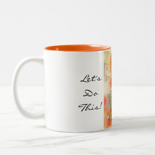 -花の信号器のマグはこれをしよう ツートーンマグカップ (左)