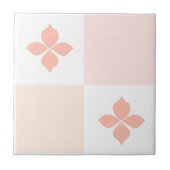 花の優雅さけサーモンフローラタイルセットパターン2 タイル (正面)