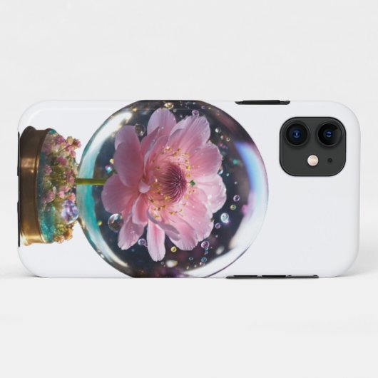 花の優雅さ Case-Mate iPhoneケース (裏面(横))