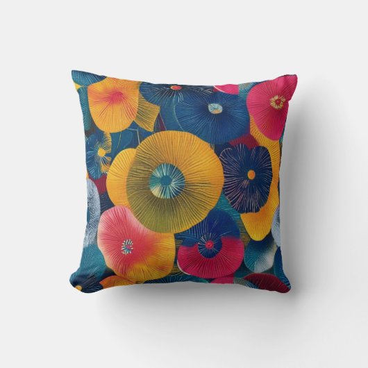 花の光 クッション (正面)