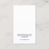 花の内装 名刺 (裏面)