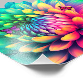 花の写真の拡大 フォトプリント            (角)