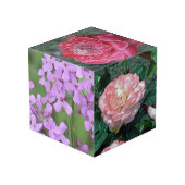 花の写真の立方体 フォトキューブ (裏面アングル)