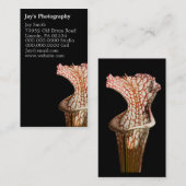 花の写真名刺 名刺 (正面/裏面)