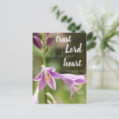 花の写真用はがき ポストカード (スタンド正面)