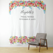 花の写真用背景 結婚式 シャワー タペストリー (インサイチュ)