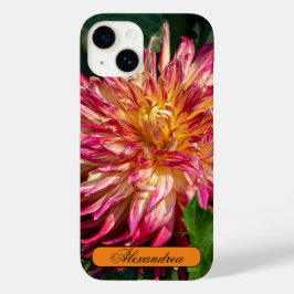 花の写真，オレンジ菊 Case-Mate iPhone 14ケース