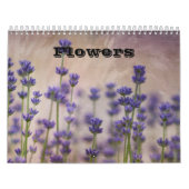 花の写真 カレンダー (カバー)