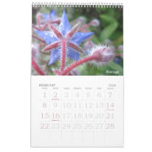 花の写真 カレンダー (2月 2026)