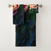 花の写真 – 桃の牡丹 バスタオルセット (インサイチュ)