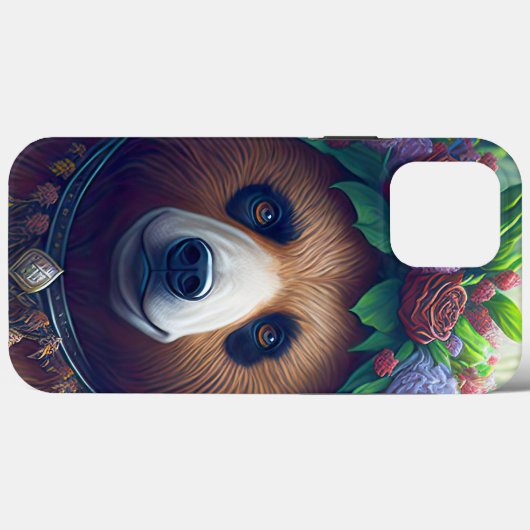 花の冠を持つマクマ Case-Mate iPhoneケース (裏面 (横))