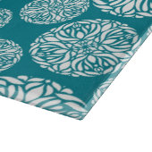 花の冬の雪片 カッティングボード (角)