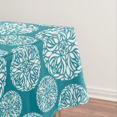 花の冬の雪片 テーブルクロス (インサイチュ)