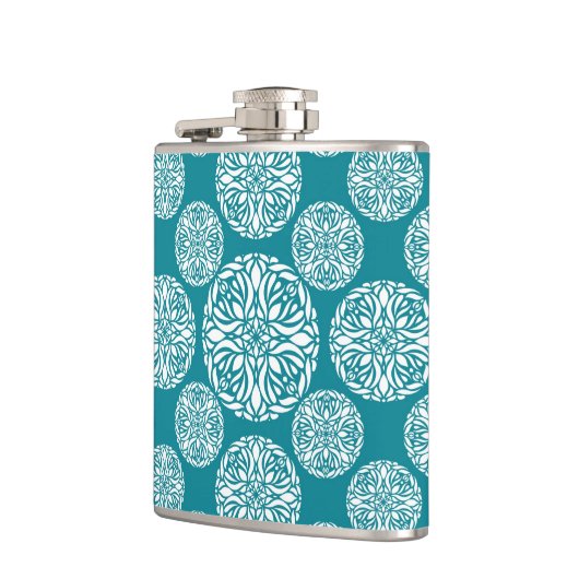 花の冬の雪片 フラスク (左)