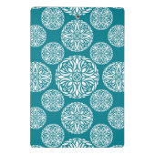 花の冬の雪片 ミニクリップボード (裏面)