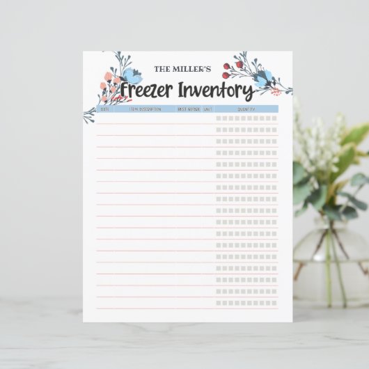 花の冷凍庫在庫 ブルー (スタンド正面)