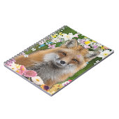 花の分野のおとぎ話のキツネ ノートブック (左側)