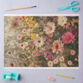 花の分野は明るい色を切り離す 薄葉紙 (クラフト)