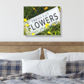 花の切り花の生花0753 キャンバスプリント (インサイチュ (寝室))
