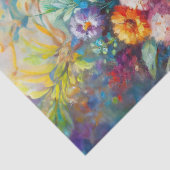 花の切り離しカラフル付きコッカトゥー 薄葉紙 (詳細)