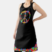 花の力の平和 エプロン (インサイチュ)