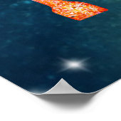 花の力の平和 – 戦争ではなく愛を作る ポスター (角)