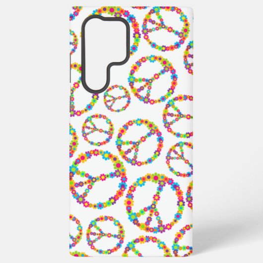 花の力の平和 SAMSUNG GALAXYケース (裏面)