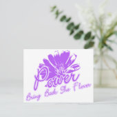 花の力を取り戻す ポストカード (スタンド正面)