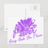 花の力を取り戻す ポストカード (正面/裏面)