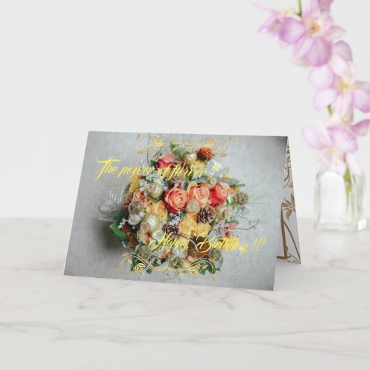 花の力 カード (蘭)