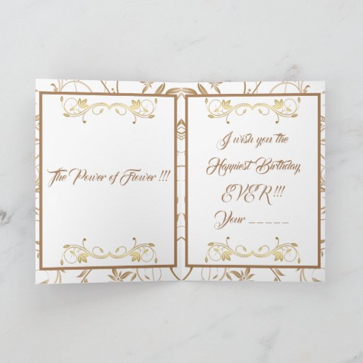 花の力 カード (内部)