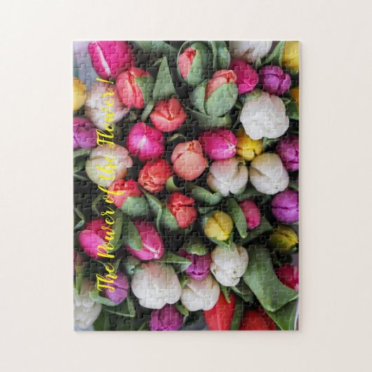 花の力 ジグソーパズル (縦)