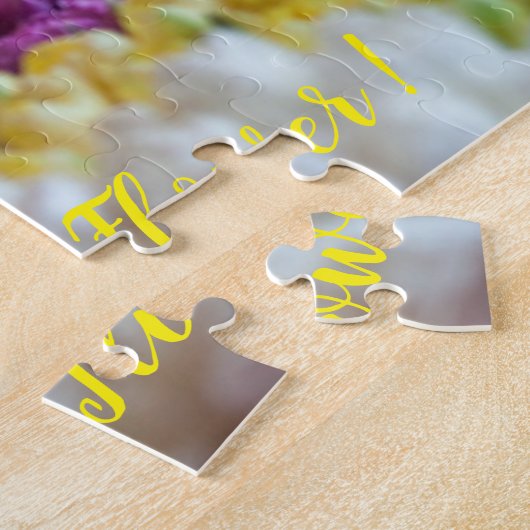 花の力 ジグソーパズル (側面)