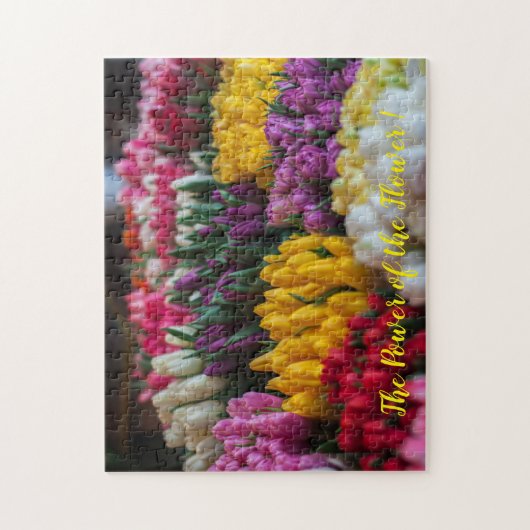 花の力 ジグソーパズル (縦)